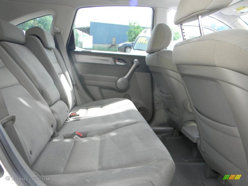 2008 CR-V EX 4WD - Taffeta White / Gray photo #12