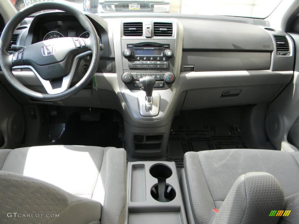 2008 CR-V EX 4WD - Taffeta White / Gray photo #14