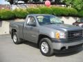 Steel Gray Metallic 2008 GMC Sierra 1500 Regular Cab 4x4