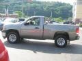 2008 Steel Gray Metallic GMC Sierra 1500 Regular Cab 4x4  photo #4