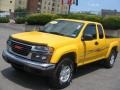 2006 Flame Yellow GMC Canyon SLE Extended Cab 4x4  photo #3