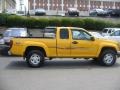 2006 Flame Yellow GMC Canyon SLE Extended Cab 4x4  photo #7