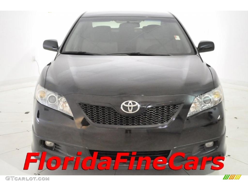 2007 Camry SE - Black / Ash photo #5