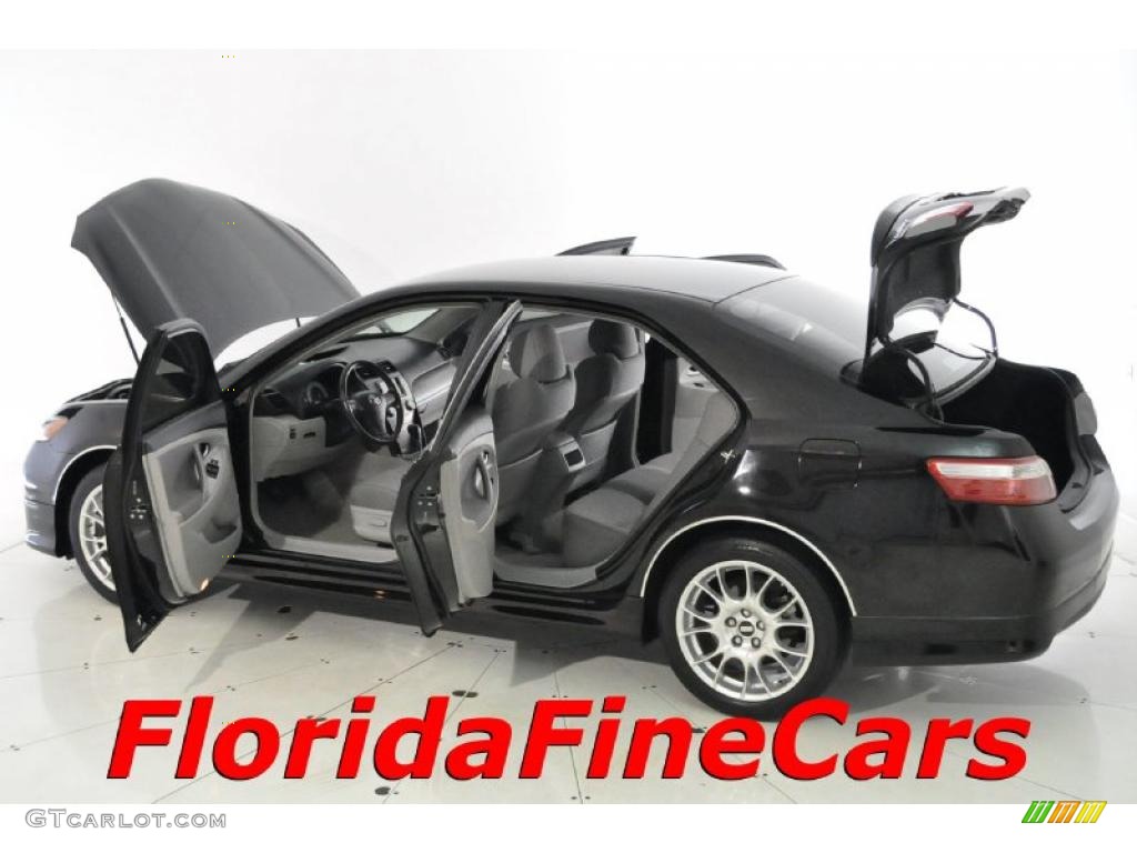 2007 Camry SE - Black / Ash photo #8