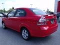 2007 Victory Red Chevrolet Aveo LT Sedan  photo #3