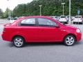 2007 Victory Red Chevrolet Aveo LT Sedan  photo #5