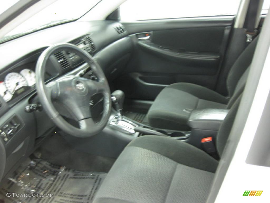 2003 Corolla S - Super White / Black photo #5