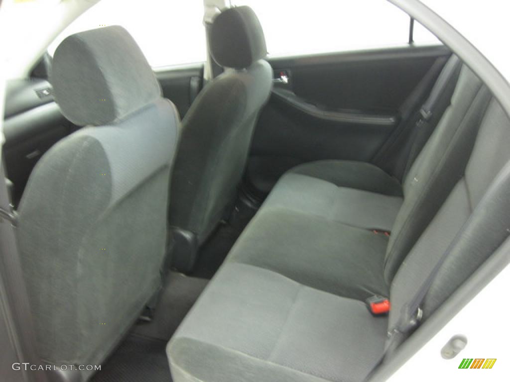 2003 Corolla S - Super White / Black photo #6
