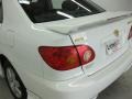 2003 Super White Toyota Corolla S  photo #10