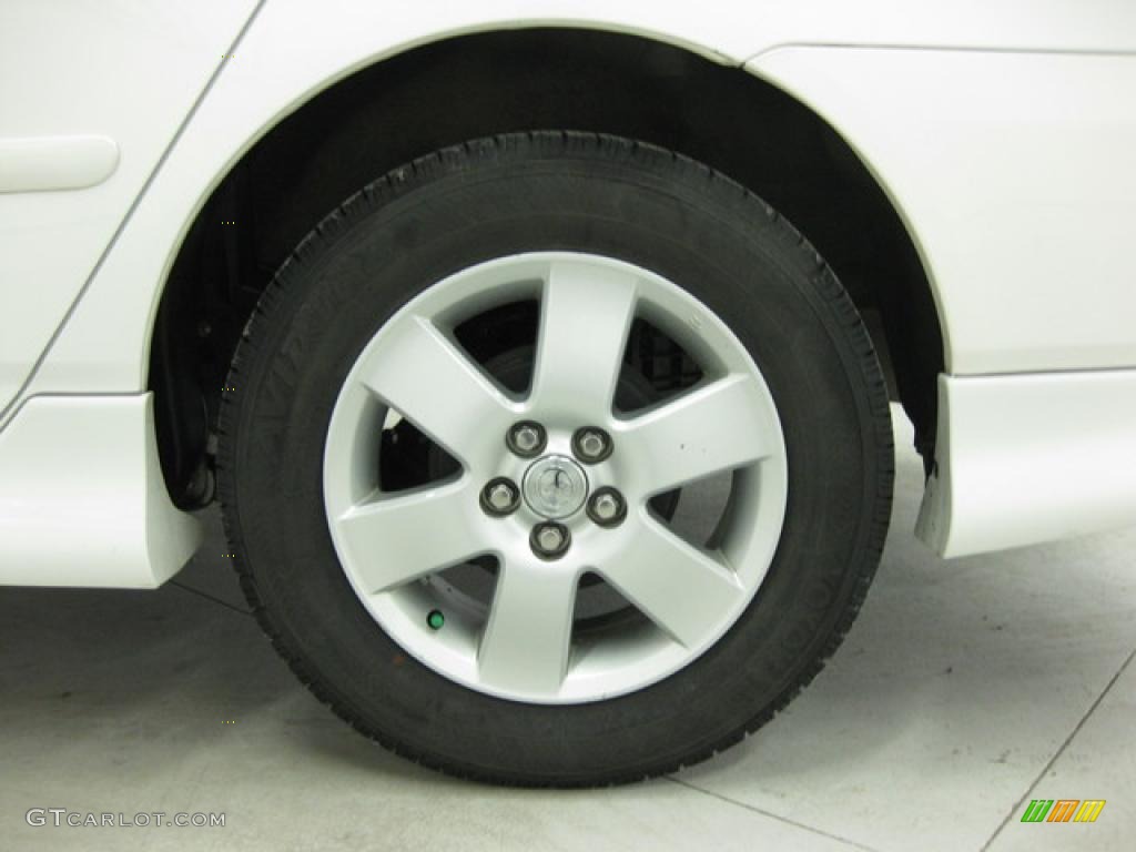 2003 Corolla S - Super White / Black photo #11