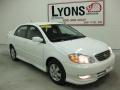 2003 Super White Toyota Corolla S  photo #21