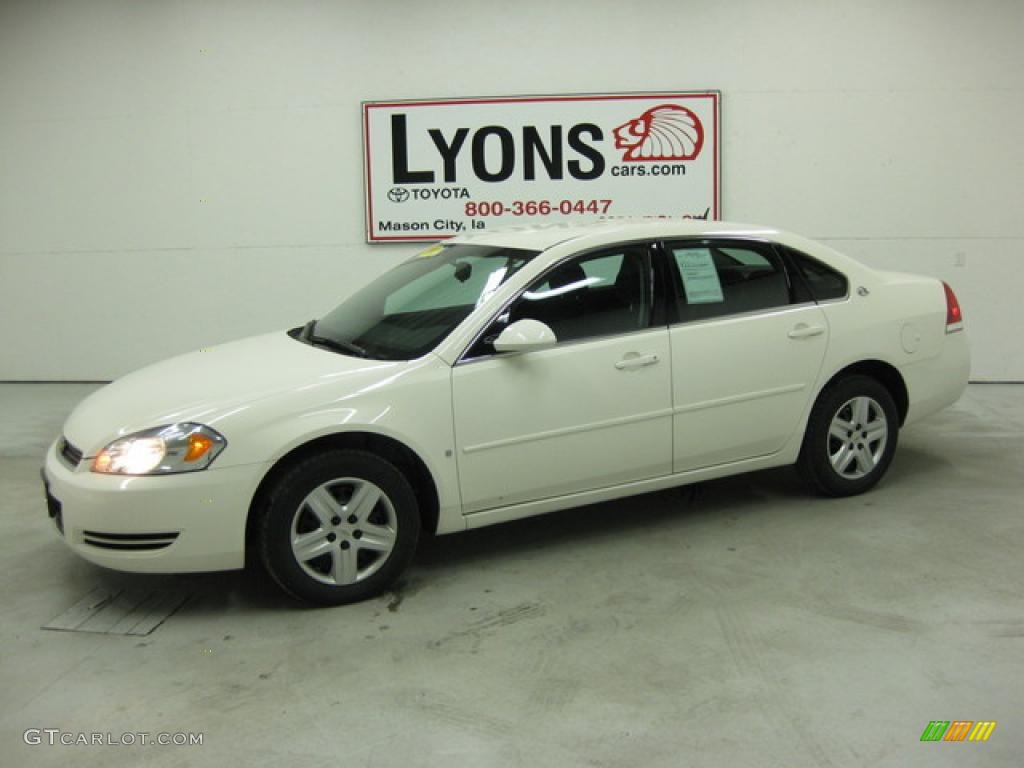 White Chevrolet Impala