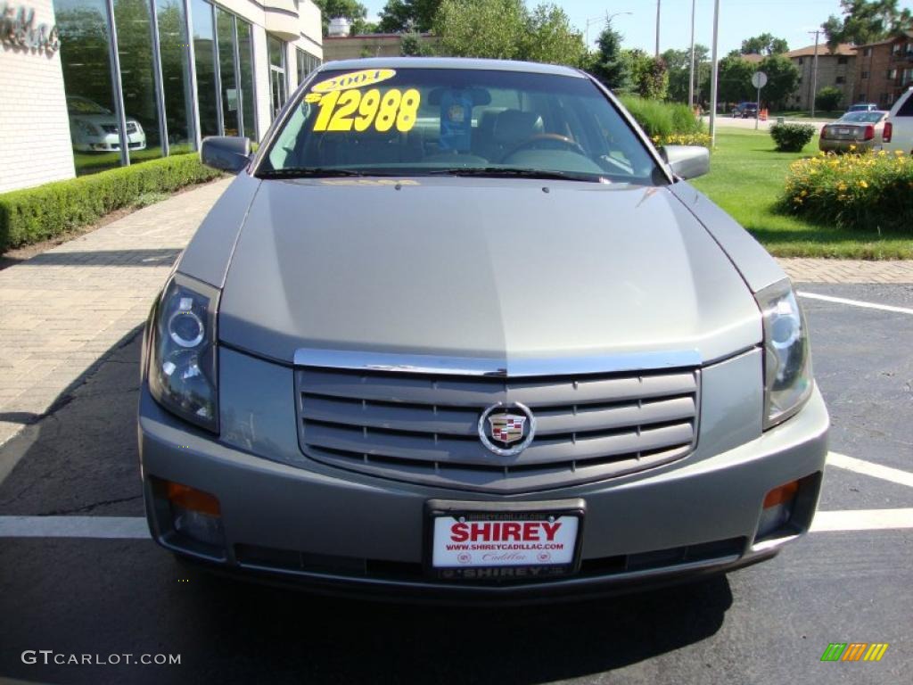 2004 CTS Sedan - Silver Smoke / Light Gray/Ebony photo #2