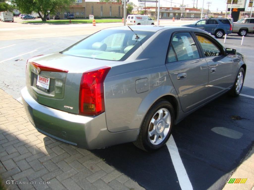 2004 CTS Sedan - Silver Smoke / Light Gray/Ebony photo #4