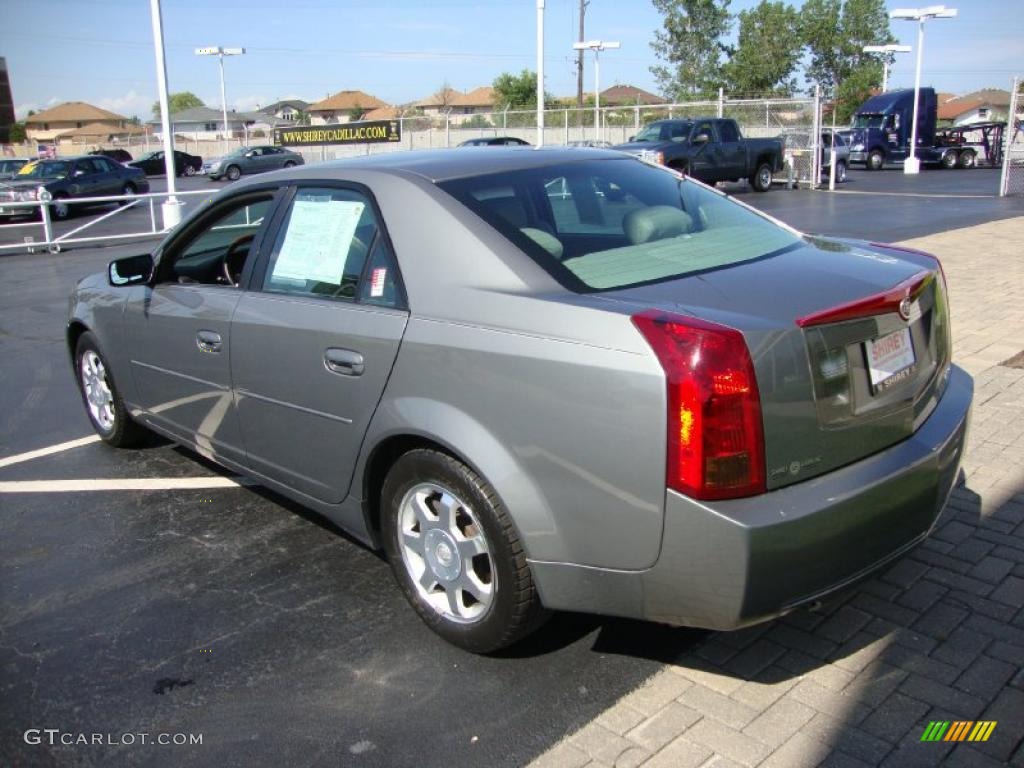 2004 CTS Sedan - Silver Smoke / Light Gray/Ebony photo #6