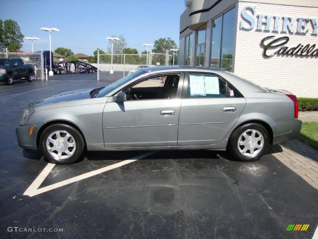 2004 CTS Sedan - Silver Smoke / Light Gray/Ebony photo #7