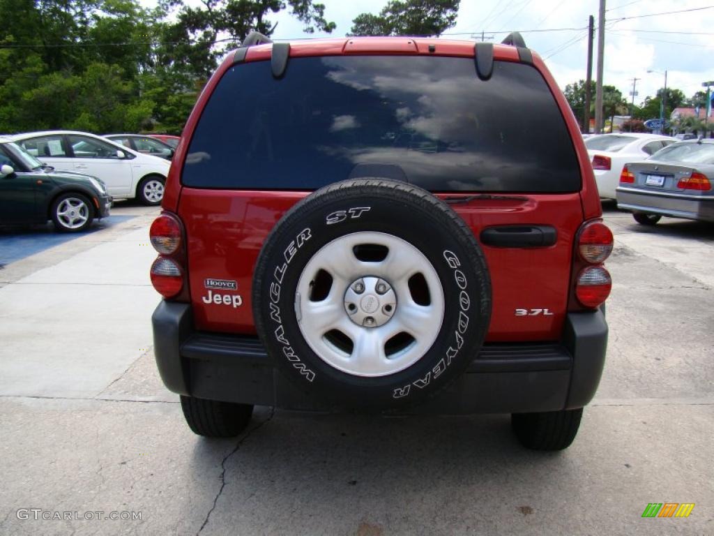 2006 Liberty Sport - Inferno Red Pearl / Medium Slate Gray photo #7