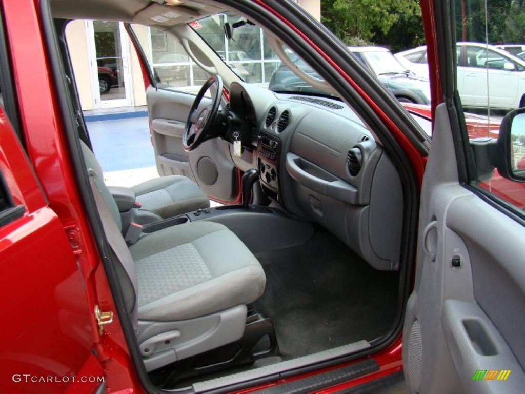 2006 Liberty Sport - Inferno Red Pearl / Medium Slate Gray photo #14
