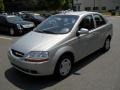 2004 Galaxy Silver Metallic Chevrolet Aveo Sedan  photo #1