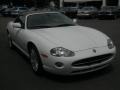 White Onyx - XK XK8 Convertible Photo No. 3