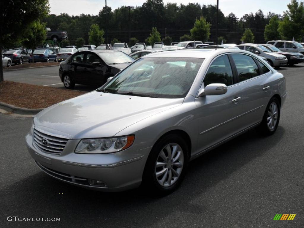 2008 Azera Limited - Silver Frost / Gray photo #1