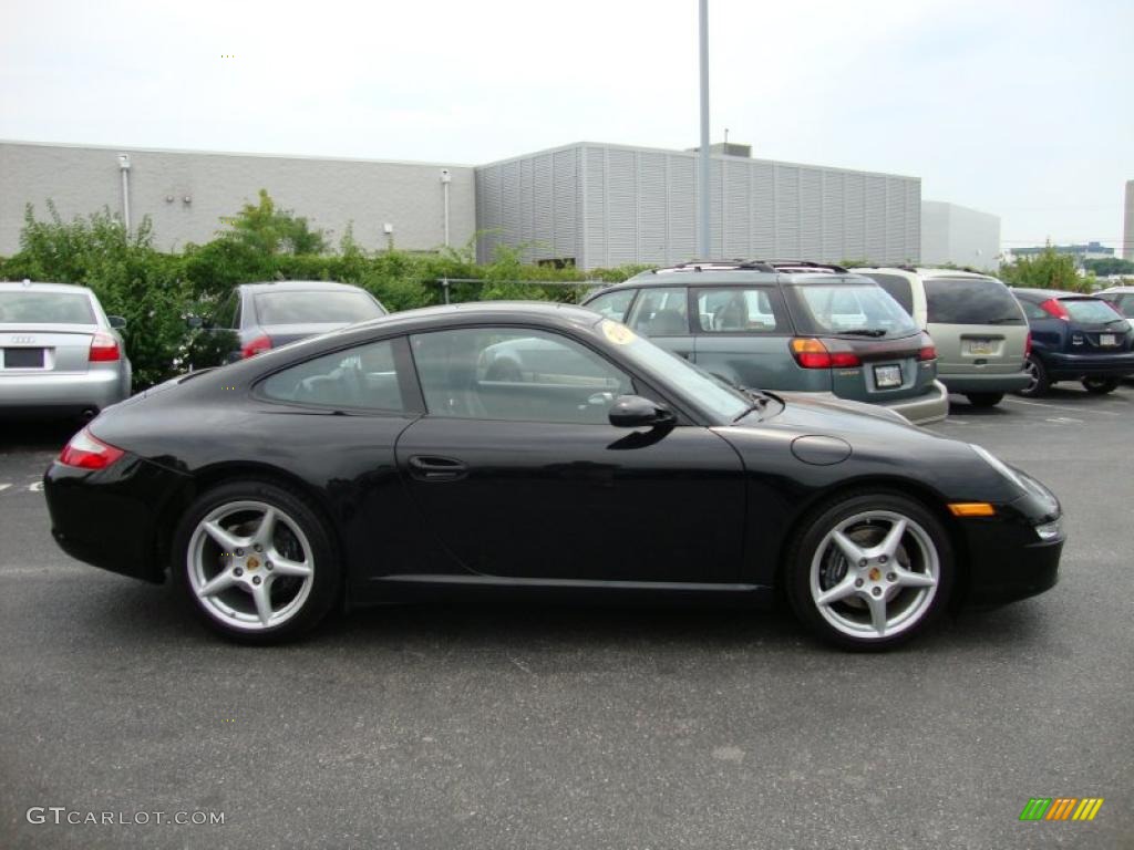 2007 911 Carrera Coupe - Black / Black photo #7