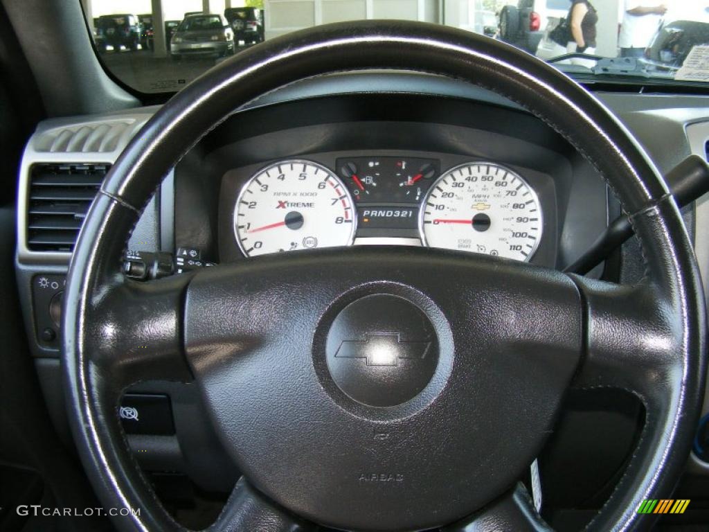 2005 Colorado Xtreme Crew Cab - Black / Very Dark Pewter photo #10