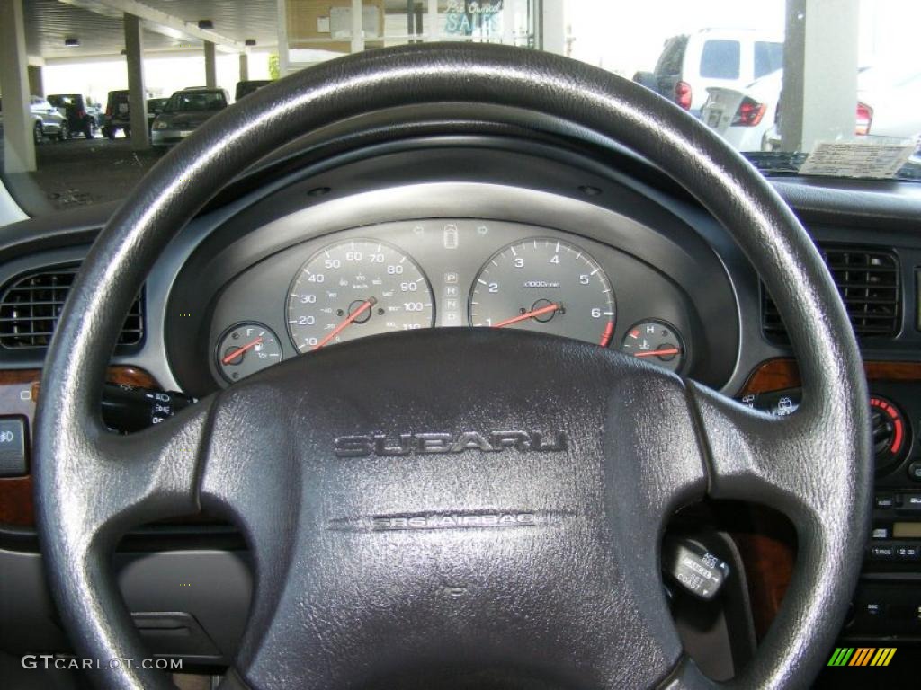 2001 Outback Wagon - Deep Sapphire Metallic / Gray photo #10