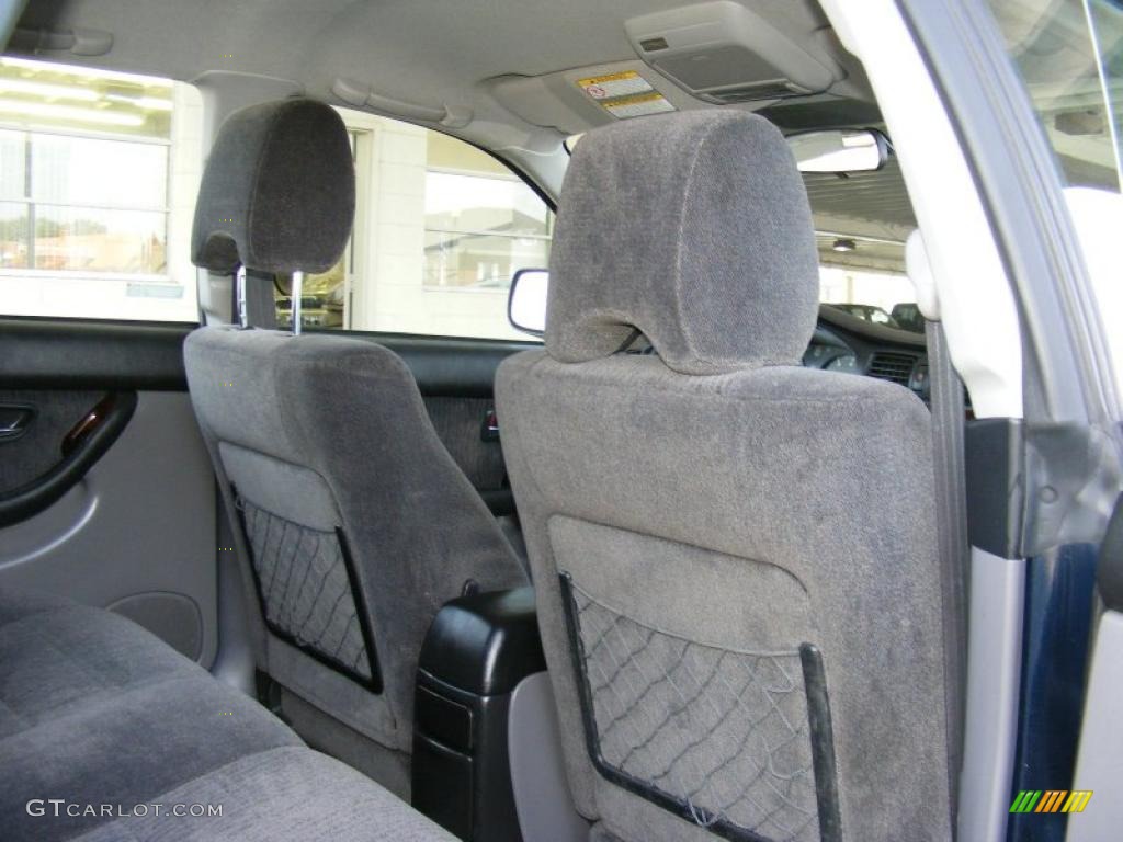 2001 Outback Wagon - Deep Sapphire Metallic / Gray photo #23