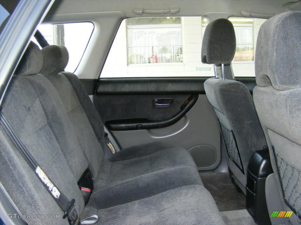 2001 Outback Wagon - Deep Sapphire Metallic / Gray photo #24