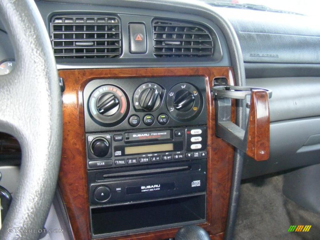 2001 Outback Wagon - Deep Sapphire Metallic / Gray photo #26