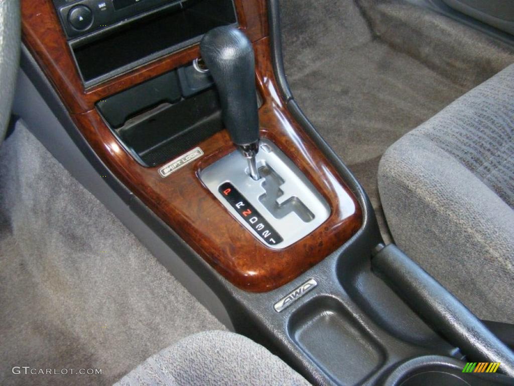 2001 Outback Wagon - Deep Sapphire Metallic / Gray photo #27