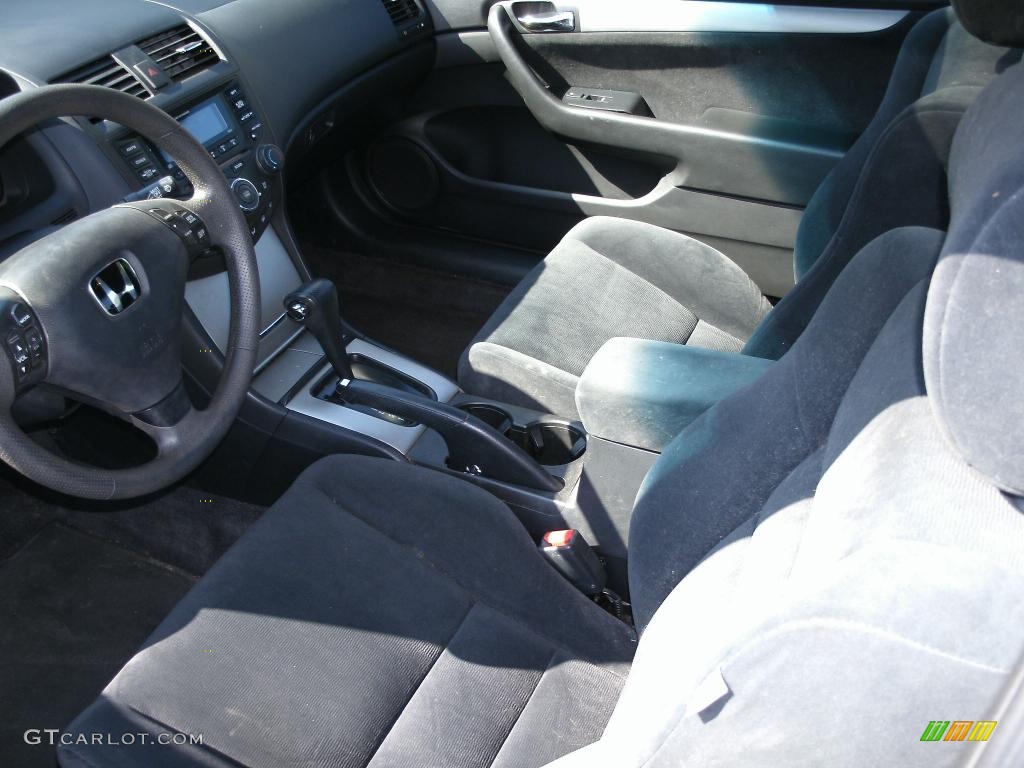 2003 Accord EX Coupe - Sapphire Blue Pearl / Gray photo #8