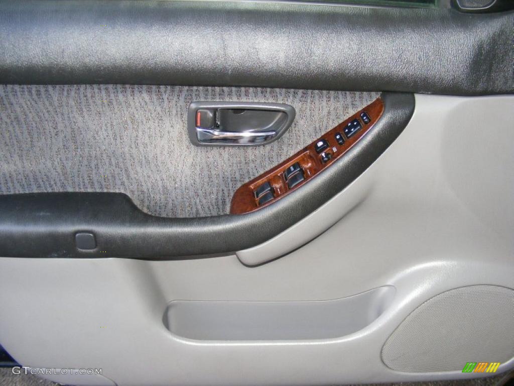 2001 Outback Wagon - Deep Sapphire Metallic / Gray photo #30