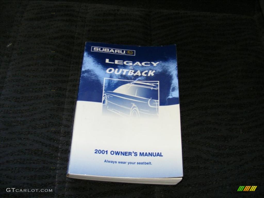 2001 Outback Wagon - Deep Sapphire Metallic / Gray photo #31
