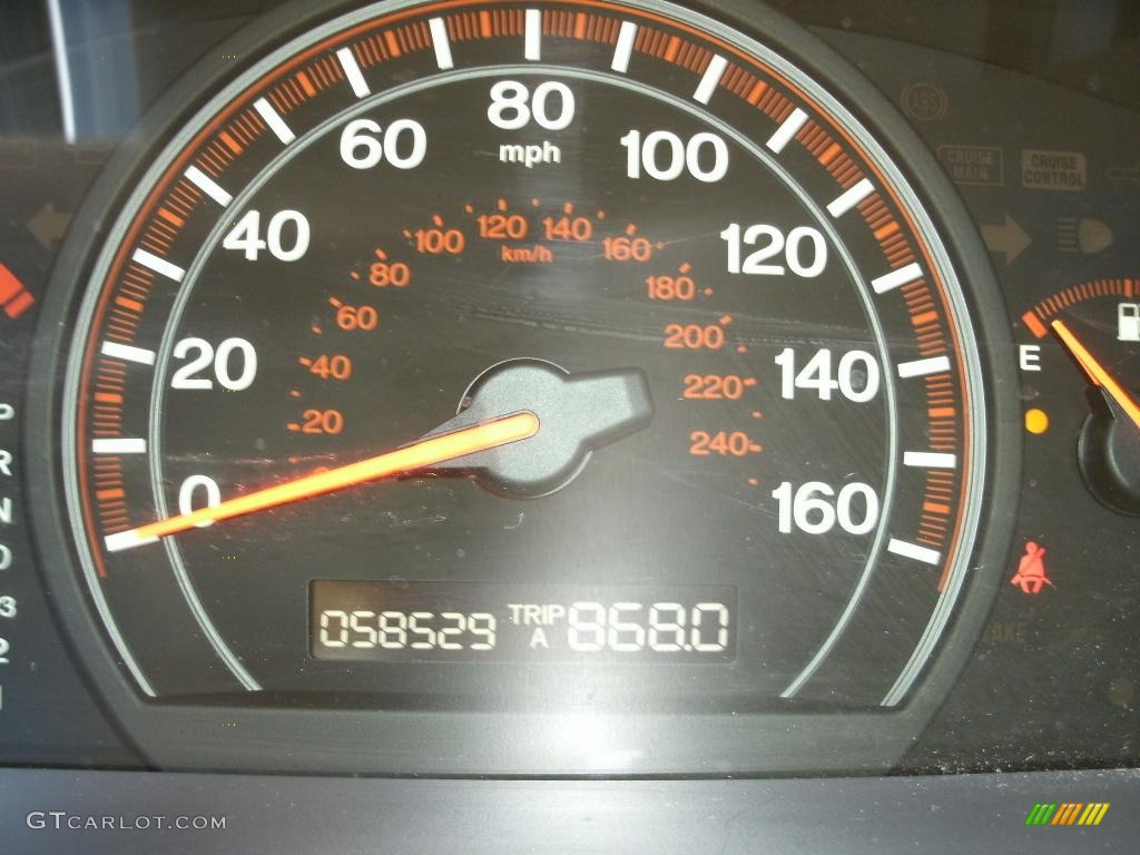 2003 Accord EX Coupe - Sapphire Blue Pearl / Gray photo #11
