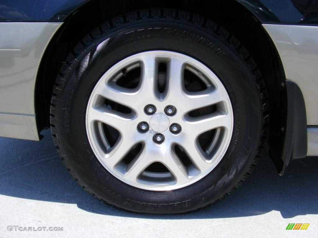 2001 Outback Wagon - Deep Sapphire Metallic / Gray photo #33