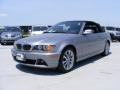 2004 Silver Grey Metallic BMW 3 Series 330i Convertible  photo #8