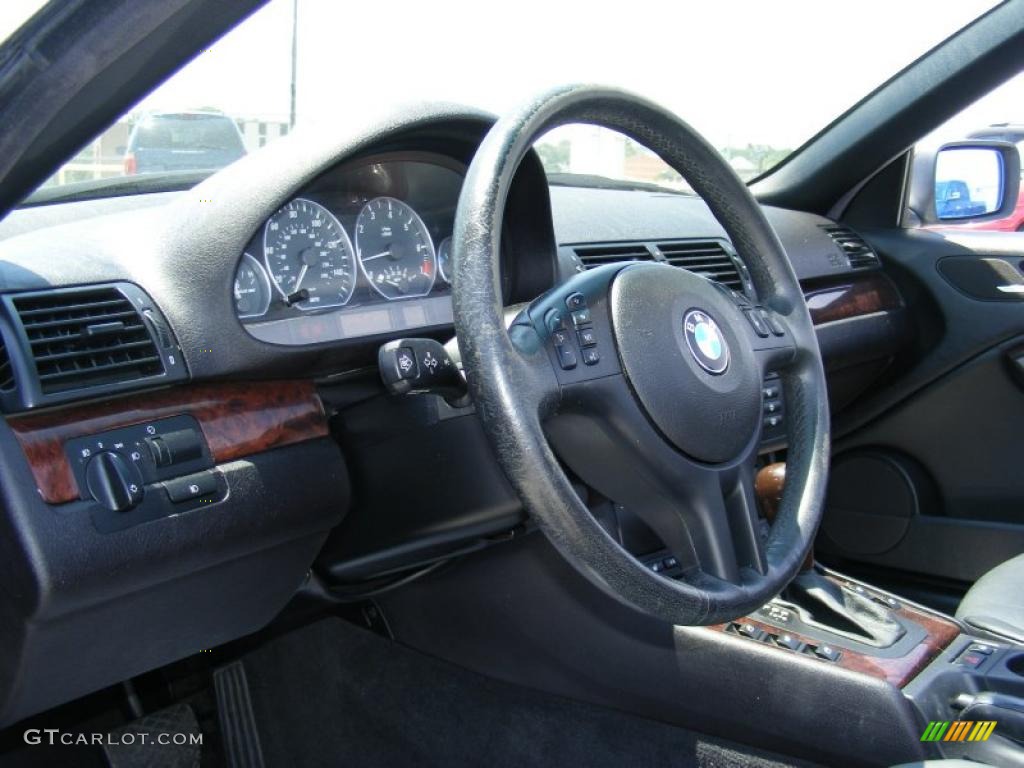 2004 3 Series 330i Convertible - Silver Grey Metallic / Black photo #16