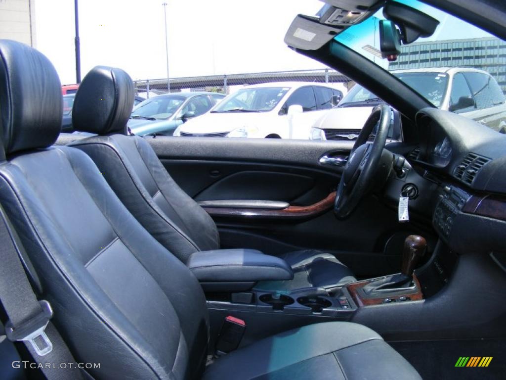 2004 3 Series 330i Convertible - Silver Grey Metallic / Black photo #22