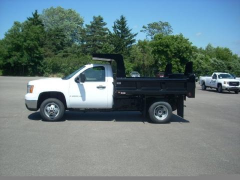 2009 GMC Sierra 3500HD Regular Cab 4x4 Chassis Dump Truck Data, Info and Specs