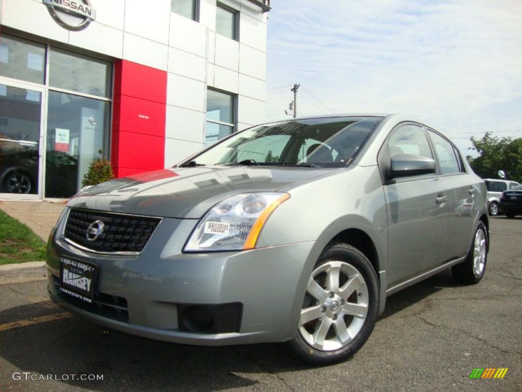 2007 Sentra 2.0 S - Magnetic Gray / Charcoal/Steel photo #1
