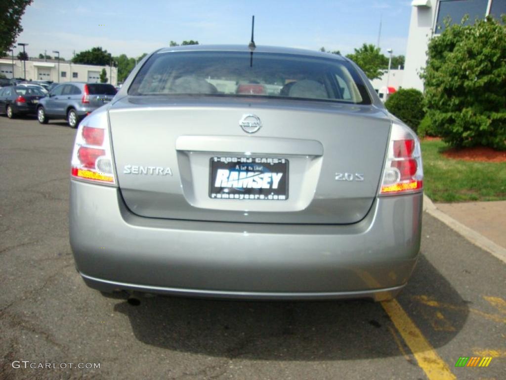 2007 Sentra 2.0 S - Magnetic Gray / Charcoal/Steel photo #8