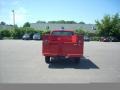 2010 Fire Red GMC Sierra 2500HD Work Truck Regular Cab 4x4 Chassis Commercial  photo #5