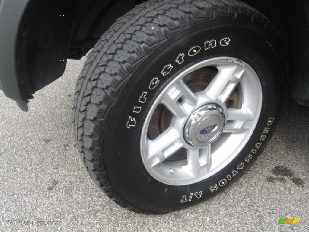 2004 Explorer XLS 4x4 - Dark Blue Pearl Metallic / Graphite photo #11