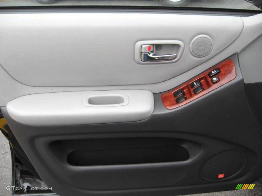 2006 Highlander Hybrid Limited 4WD - Black / Ash Gray photo #6