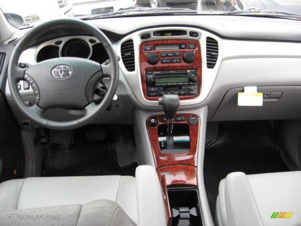 2006 Highlander Hybrid Limited 4WD - Black / Ash Gray photo #9