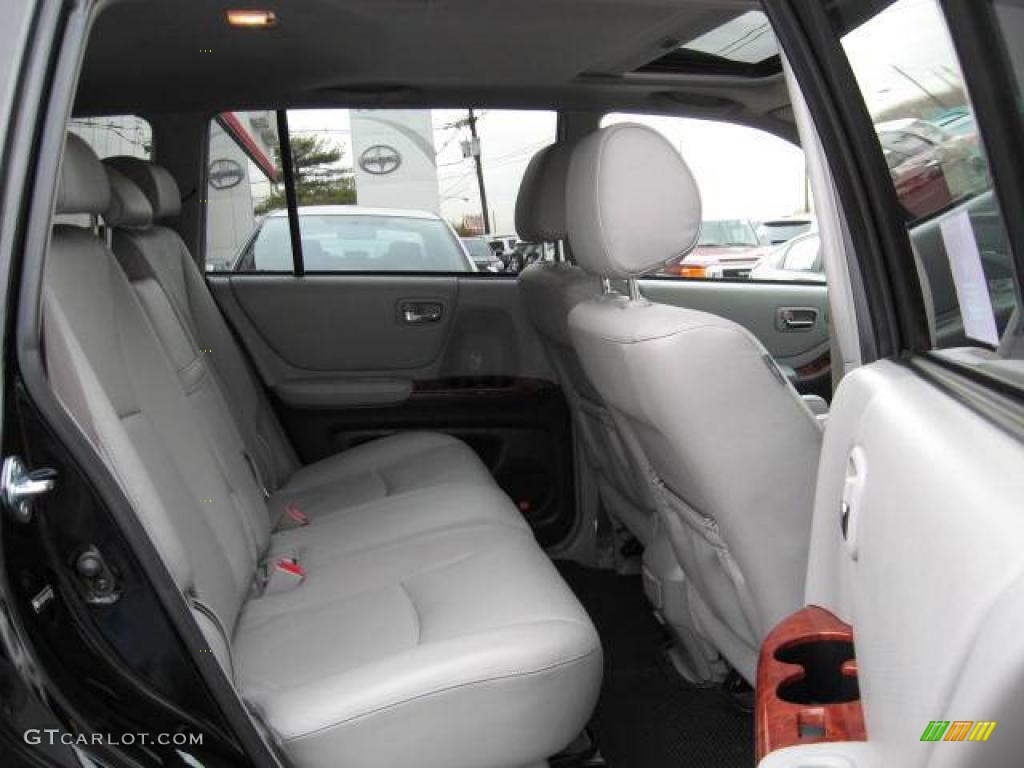 2006 Highlander Hybrid Limited 4WD - Black / Ash Gray photo #12