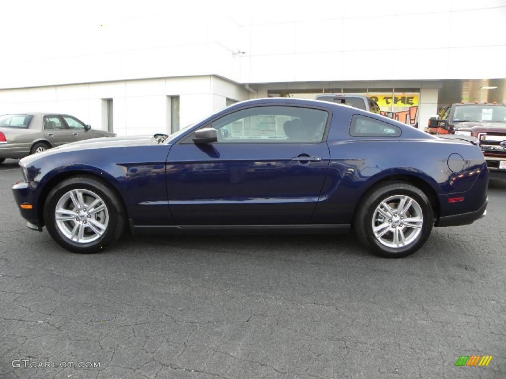 2011 Mustang V6 Coupe - Kona Blue Metallic / Charcoal Black photo #5