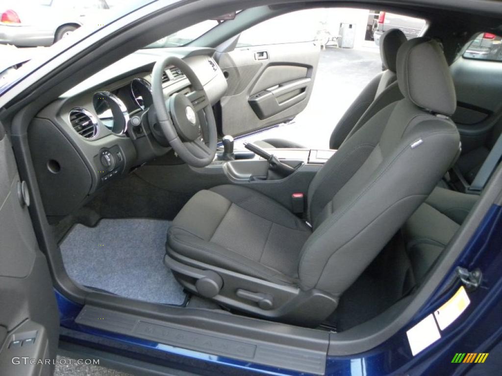2011 Mustang V6 Coupe - Kona Blue Metallic / Charcoal Black photo #8